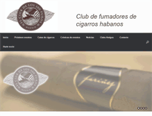 Tablet Screenshot of club100puros.org